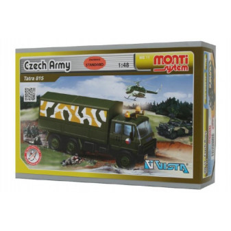 Zestaw Monti System MS 11 Czech Army Tatra 815 1:48 w pudełku 22x15x6cm