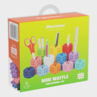 Marioinex MINI WAFFLE Organizery na biurko 140 szt.