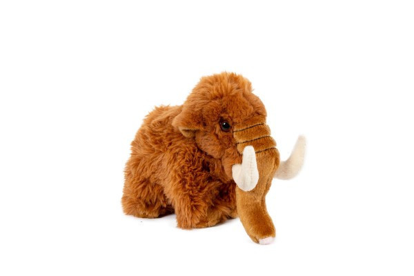 Mamut pluszowy 10x17cm brązowy 0m+