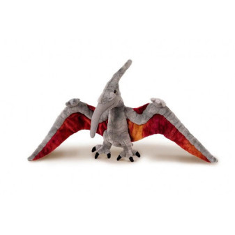 Pteranodon dinozaur pluszowy 65x28cm szary 0m+