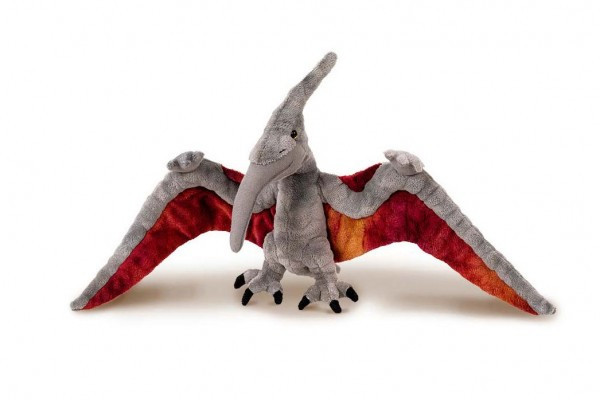 Pteranodon dinozaur pluszowy 65x28cm szary 0m+