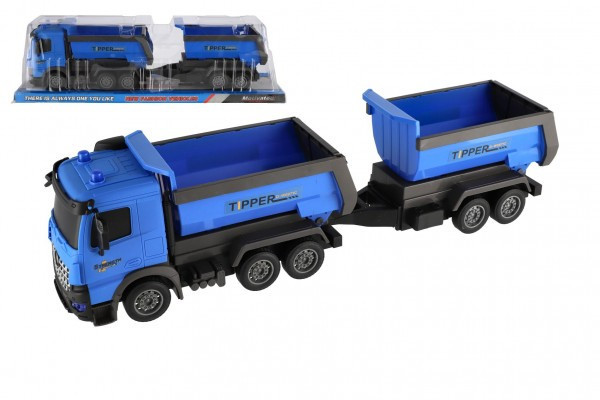 Ciężarówka z hakiem holowniczym plastikowym 50cm na koło zamachowe w blistrze