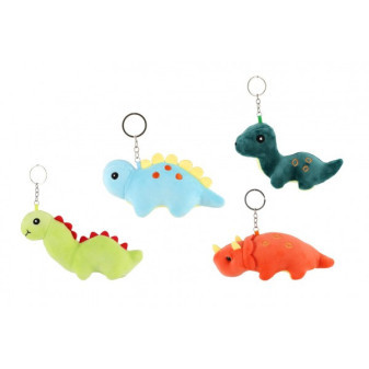 Zawieszka pluszowa dinozaur 15-18 cm 4 rodzaje