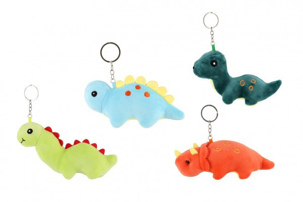 Zawieszka pluszowa dinozaur 15-18 cm 4 rodzaje