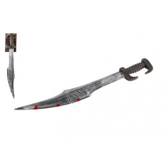 Miecz piracki plastikowy 70cm na kartonie