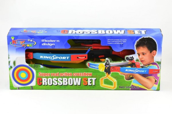 Kusza ze strzałami 3szt plastikowa 67cm w pudełku