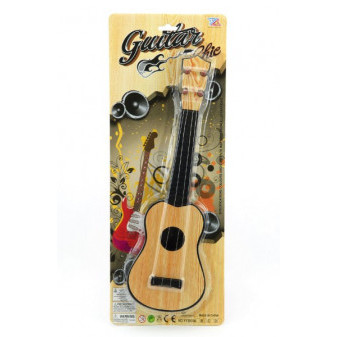 Gitara plastikowa 40cm 2 kolory na karcie