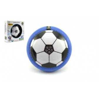 Piłka nożna Air Disk pływająca plastikowa 14cm na bateriach z lampką w pudełku