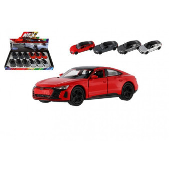 Auto Welly Audi RS E-tron GT metal/plastik 12cm 4 kolory do przewijania 12 szt. w kartonie