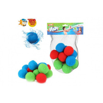 Bomby wodne 12 szt. tkanina 5cm oczka