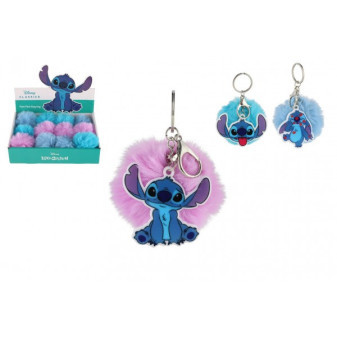 Zawieszka Lilo i Stitch z pomponem pomponem 3 kolory