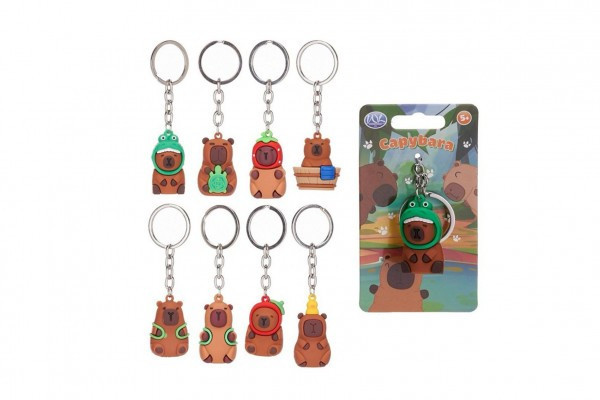 Wisiorek Kabybara metal/plastik 5-6cm mix gatunków na karcie