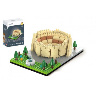 Zestaw konstrukcyjny mini KOCO Coliseum plastikowy 13x17x7cm