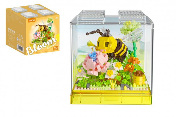 Zestaw mini KOCO Bee plastikowy 11x12x11cm