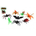 Owady 8 szt. Plastikowe 7-12cm w woreczku