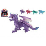 Figurka smoka plastikowa 10cm 4 rodzaje