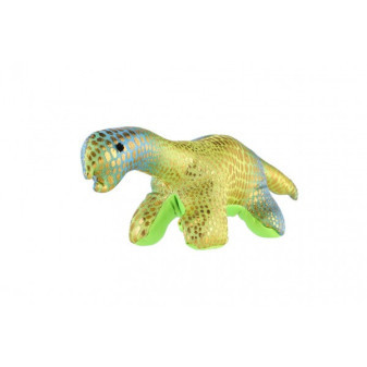 Dinozaur wypełniony piaskiem 320g miękka tkanina antystresowa 22cm w woreczku
