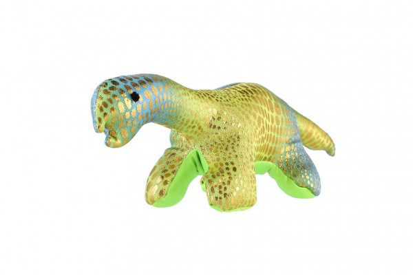 Dinozaur wypełniony piaskiem 320g miękka tkanina antystresowa 22cm w woreczku