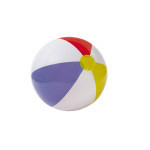 Piłka dmuchana 51cm 3 paski w woreczku