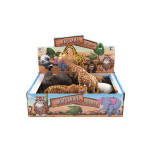 ZOO safari zwierzę plastikowe 11-17cm 6 sztuk w pudełku