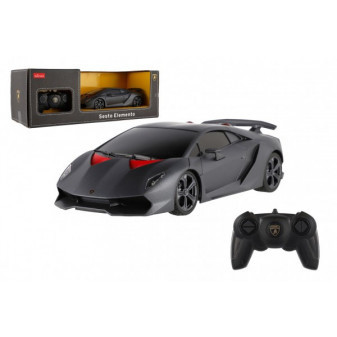 Samochód zdalnie sterowany Lamborghini Sesto Elemento RASTAR plastikowy pilot 23 cm 2,4 GHz. kontrola nietoperzy w krabie 43x