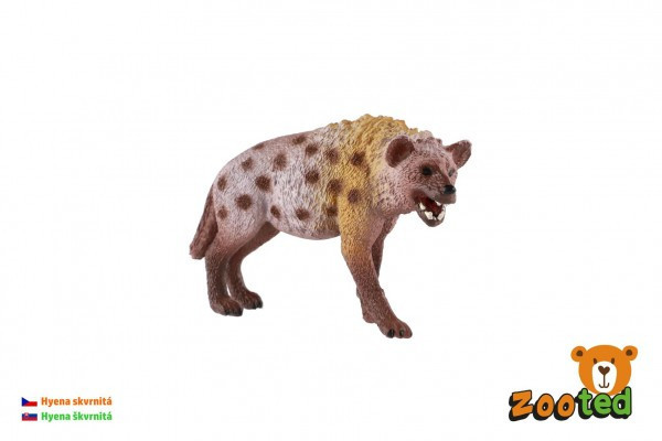 Hiena cętkowana przeleciała 8 cm