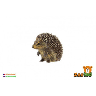 Jeż zachodni zooted plastikowy 4cm w woreczku