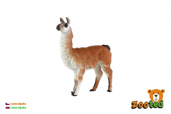 Lama alpaka zooted plastik 12cm