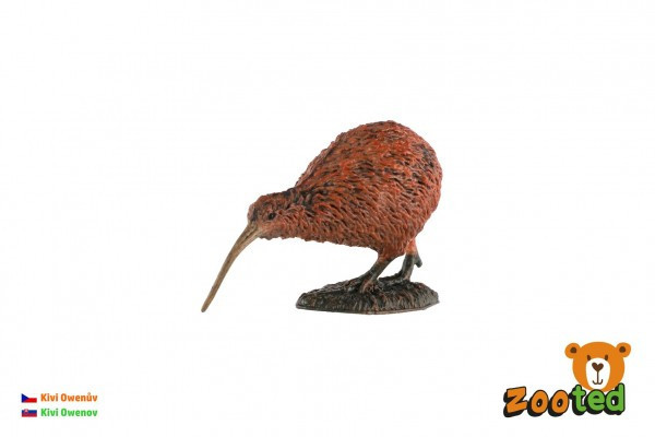 Kiwi Owen zooted plastikowy 7cm w torbie