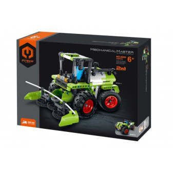 Zestaw konstrukcyjny iM.MASTER kombajn/traktor 2 w 1 plastikowy 335 części w pudełku 31x23x6,5cm