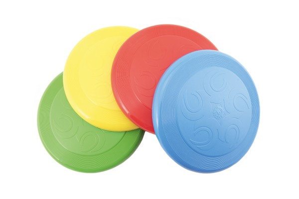 Latający spodek Frisbee plastik 23cm 4 kolory 12m+