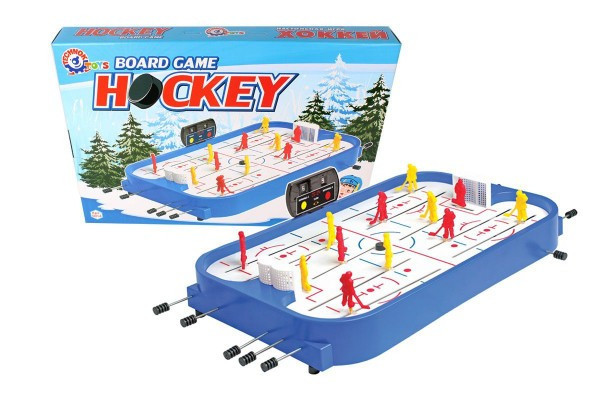 Hokejowa gra towarzyska plastik/metal w pudełku 54x38x7cm