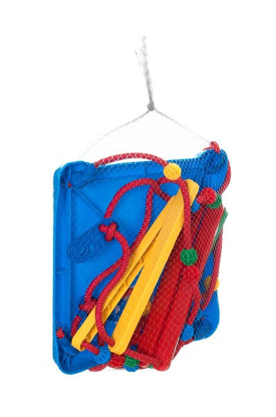 Huśtawka plastikowa 35x34cm niebieska, nośność 40kg netto