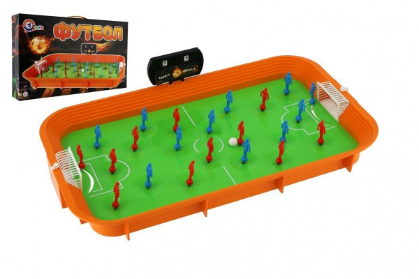 Piłka nożna/impreza piłkarska plastikowa w pudełku 53x31x9cm