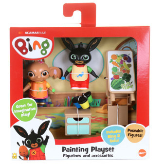 Paint with Bing - zestaw z figurkami