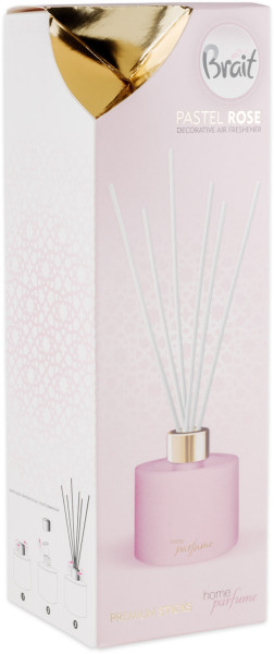 BRAIT Patyczki zapachowe do domu 100ml Pastel Rose Premium Stick