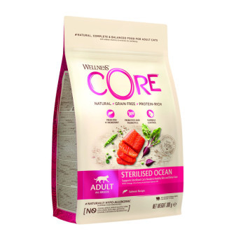 Wellness Core Cat Ocean Adult Łosoś sterylizowany 300g