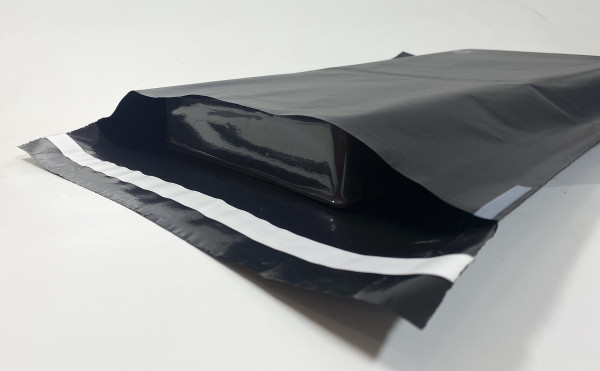 Koperta plastikowa czarna 325 x 425 - 100 szt