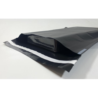 Koperta plastikowa czarna 450 x 550 - 100 szt