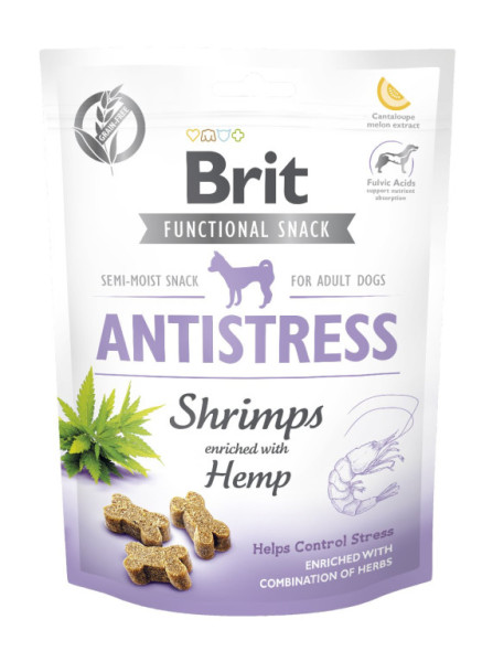 Brit Care Przekąska dla psa Antystres Krewetki 150g