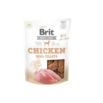 Brit Jerky Chicken Fillets 80g