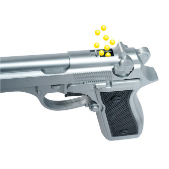 Pistolet kulowy z amunicją 21 cm