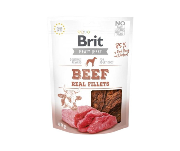 Filety Wołowe Brit Jerky 80g