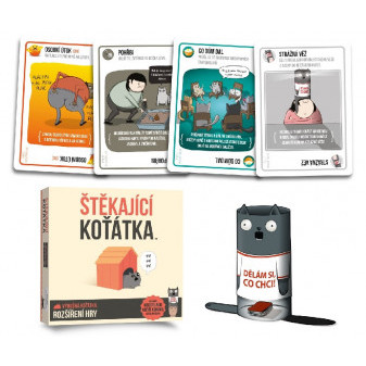 Gra Wybuchowe Kocięta 3 rozszerzenie Barking Kittens