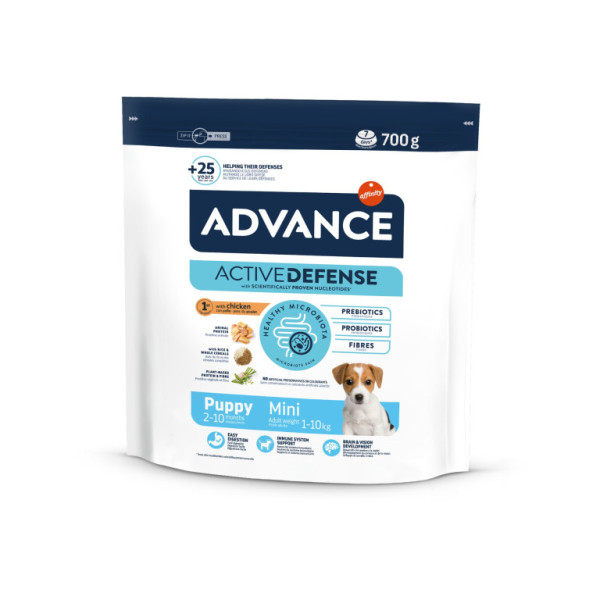 Advance Puppy Protect Mini Kurczak i Ryż 700g