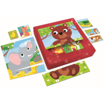 PUZZLE CAROTINA BABY 8 - Zwierzęta