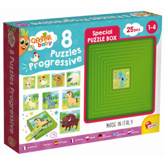 PUZZLE CAROTINA BABY 8 - Farm