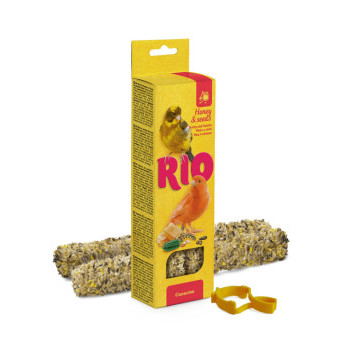 Batony RIO dla kanarków z miodem i nasionami 2x40g