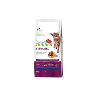TRAINER Natural Cat STERYLIZOWANA szynka suszona 10kg