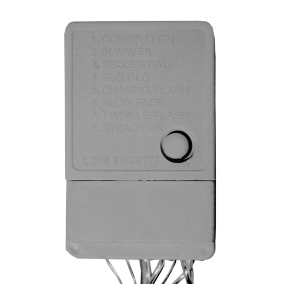 Aga łańcuch świąteczny 100 LED Ciepła biel